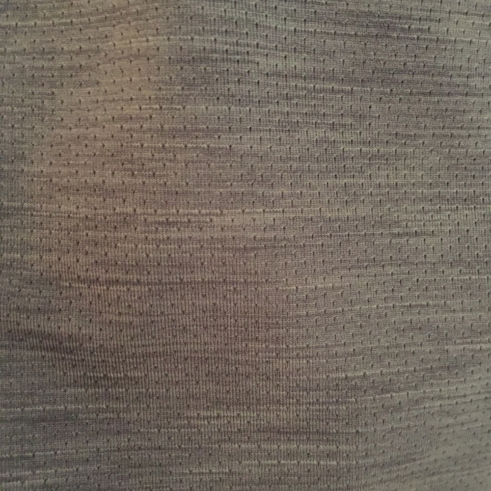 Athleta Grey Mesh Back Cut Out T-Shirt- SMALL - Picture 5 of 8